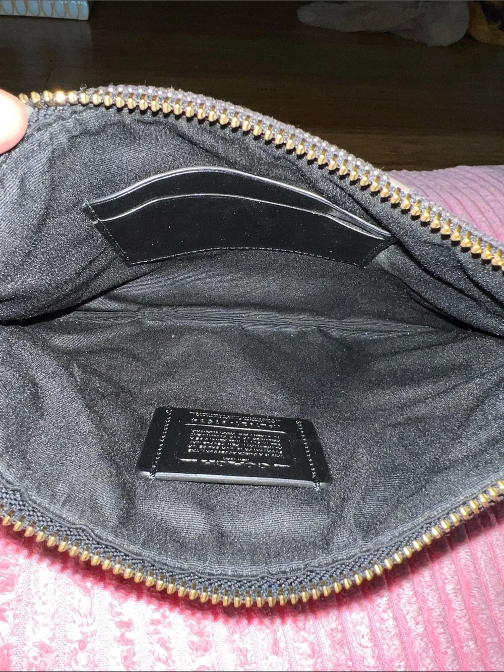 Coach & Jason Naylor Collab LOVE Wristlet